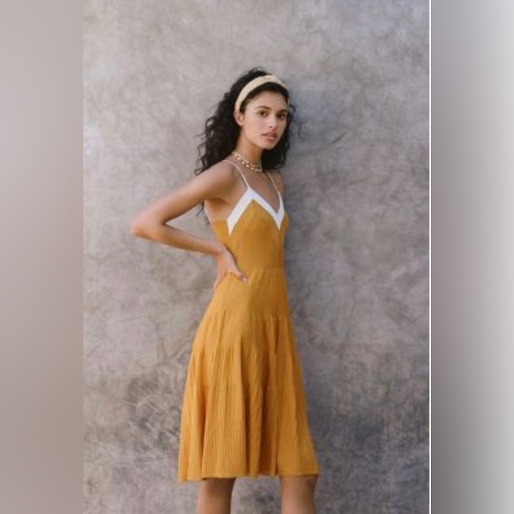 NWT Eve Franco Jolie Tiered Knit Mini Dress purchased from Anthropologie